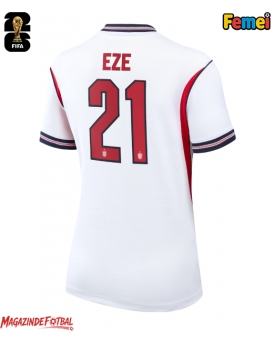 Anglia Eberechi Eze #21 Echipament de Fotbal Replică Mondial 2026 Femei Acasa Anglia Eberechi Eze #21 Echipament de Fotbal Replică Mondial 2026 Femei Acasa